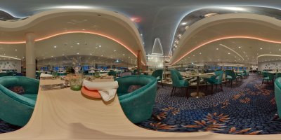 Atlantik Restaurant Mediterran neue Mein Schiff 2 abends