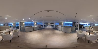 Panorama Lounge MS Adora Blick von Tanzfläche