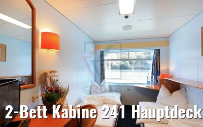 2-Bett Kabine 241 Hauptdeck MS Sofia 2-Bett Kabine 241 Hauptdeck MS Sofia