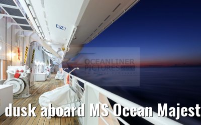 dusk aboard MS Ocean Majesty 15.05.2016 dusk aboard MS Ocean Majesty 15.05.2016