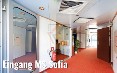 Eingang MS Sofia Eingang MS Sofia