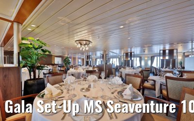 Gala Set-Up MS Seaventure 10.08.2021 Gala Set-Up MS Seaventure 10.08.2021