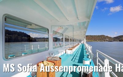 MS Sofia Aussenpromenade Hauptdeck MS Sofia Aussenpromenade Hauptdeck