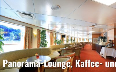 Panorama-Lounge, Kaffee- und Tee-Ecke MS Sofia Panorama-Lounge, Kaffee- und Tee-Ecke MS Sofia
