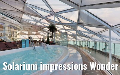 Solarium impressions Wonder of the Seas Solarium impressions Wonder of the Seas