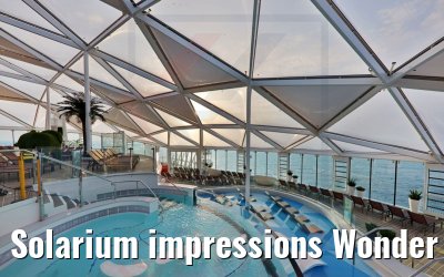 Solarium impressions Wonder of the Seas Solarium impressions Wonder of the Seas