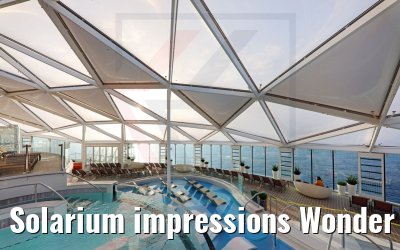 Solarium impressions Wonder of the Seas Solarium impressions Wonder of the Seas
