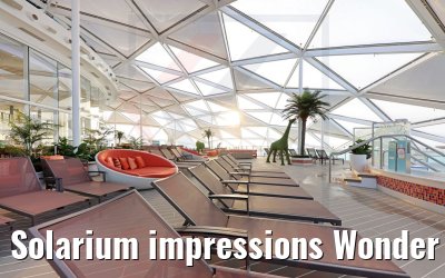 Solarium impressions Wonder of the Seas Solarium impressions Wonder of the Seas