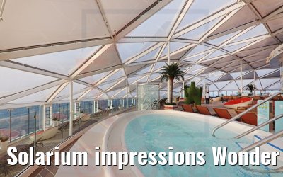 Solarium impressions Wonder of the Seas Solarium impressions Wonder of the Seas