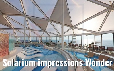 Solarium impressions Wonder of the Seas Solarium impressions Wonder of the Seas