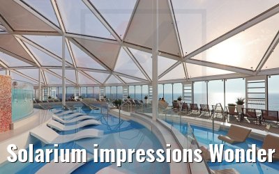 Solarium impressions Wonder of the Seas Solarium impressions Wonder of the Seas