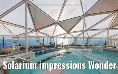 Solarium impressions Wonder of the Seas Solarium impressions Wonder of the Seas