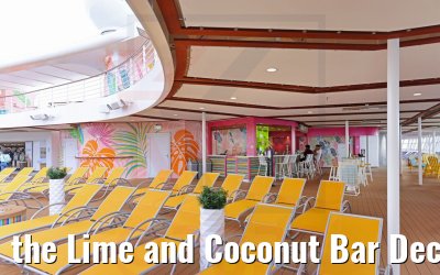 the Lime and Coconut Bar Deck 15 Wonder of the Seas the Lime and Coconut Bar Deck 15 Wonder of the Seas