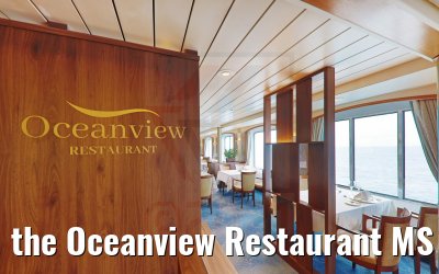 the Oceanview Restaurant MS Seaventure gala set-up the Oceanview Restaurant MS Seaventure gala set-up