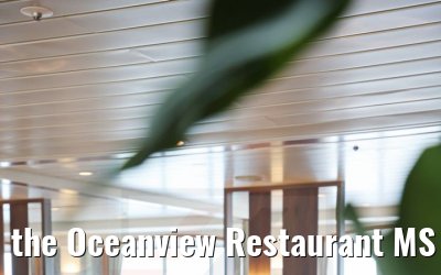 the Oceanview Restaurant MS Seaventure gala set-up the Oceanview Restaurant MS Seaventure gala set-up