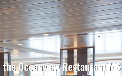 the Oceanview Restaurant MS Seaventure gala set-up the Oceanview Restaurant MS Seaventure gala set-up