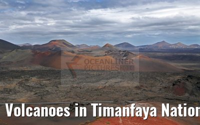 Volcanoes in Timanfaya National Park Lanzarote 09.05.2016 Volcanoes in Timanfaya National Park Lanzarote 09.05.2016
