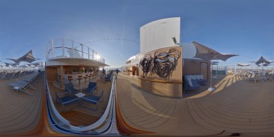 Vibe Beach Club Bar Norwegian Encore